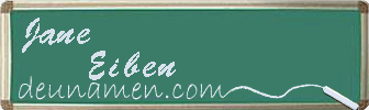 Jane Eiben Visitenkarte